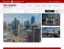 Tablet Screenshot of panama-real-estate.com